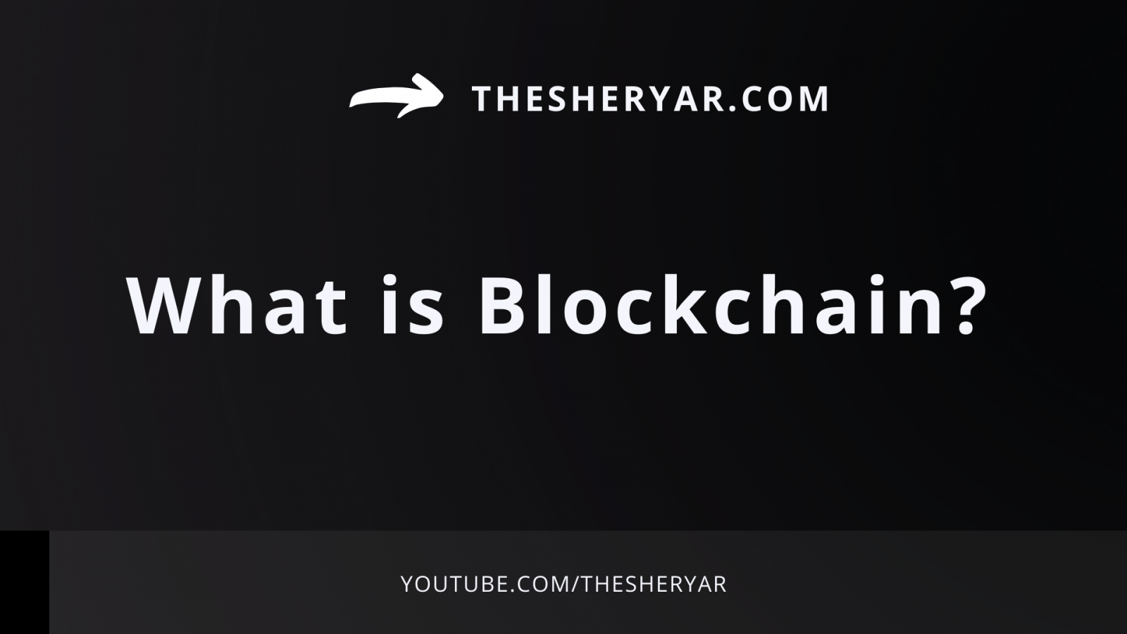 Image with text of blockchain